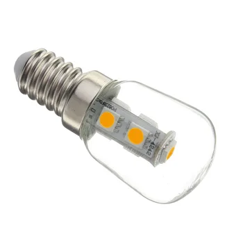 LED Žiarovka Lampa T26 Chladnička Lampa E12 E14 Malé Skrutky Úst 1W 220V LED Mikrovlnná Rúra Žiarovka Priehľadný Kryt Matný Kryt