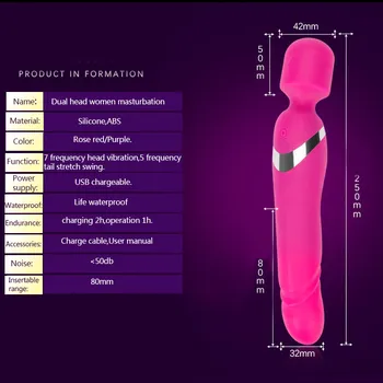 Silikónové Výkonný AV Vibrátor Magic Stick Dildo Vibrátory Sexuálne Hračky pre Ženy Stimulátor Klitorisu Vibrador Para Mulher Dospelých, Hračky