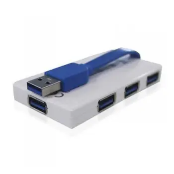 4-Port USB Hub cca! APPHT5W USB 3.0 Biela