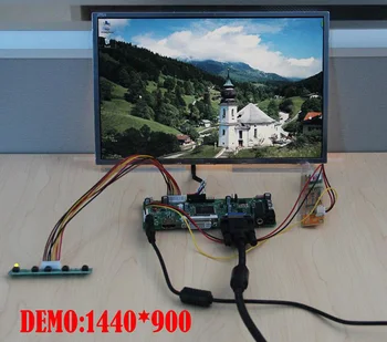 HDMI DVI M. NT68676 Radič rada Audio LCD LVDS držiak Pre LP154WX5-TLA2/TLB2 1280*800 Obrazovky Panel monitor 15.4