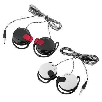 Káblové Herné Headset 3,5 mm Športové Slúchadlá Ear-hák Hudobné Slúchadlá w/ Mic In-line Kontrolu pre Smartfóny Notebookom Stolové PC