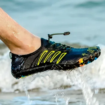 2020Water Obuv Muži Lete Priedušná Aqua Topánky Gumy proti Prúdu Topánky Ženy Plážové Sandále Potápanie, Plávanie Ponožky Tenis Masculino