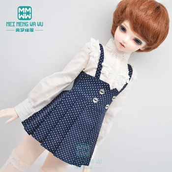 BJD bábiky oblečenie sa hodí 40-45 cm 1/4 MSD MK MYOU fashion tričko Džínsové nohavice popruh šaty