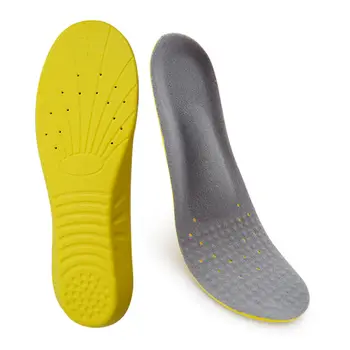 Cresfimix Botas Altas Marrones Unisex Vysoko Kvalitné Žltá Protišmykové Topánky Vložte Podložky pre Šport Male Plus Veľkosť Vložky E24