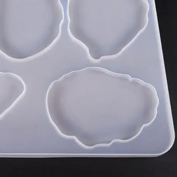 Veľký Stôl Dekorácie Formy Dráha Set Multi-štandardné Pohár Mat Silikónové Formy DIY Crystal Epoxidové UV Lepidlo Formy 203B