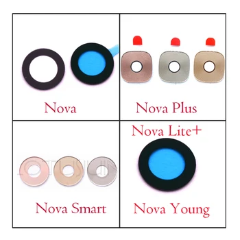 Originálne zadné zadný objektív fotoaparátu sklo náhradná pre Huawei Nova Nova Plus Nova smart Nova2