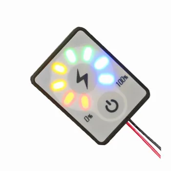 LED panel displeja Dotykový displej 12V 24V kapacita batérie displej Olovené batérie, lítiové batérie, indikátor