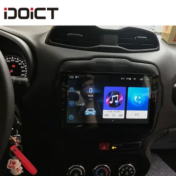 IDOICT Android 8.1 Auto DVD Prehrávač, GPS Navigácie, Multimédiá Pre JEEP Renegade Rádio 2016-2017 auto stereo DSP wifi