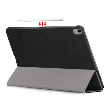 Pre iPad Pro 11 2018 Ultra Slim Magnetické Smart Case pre 2018 iPadPro 11 Troj-Násobne Stojan, Kryt Podporu Pripojiť Poplatok Pero capa