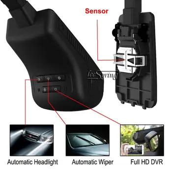 FULL HD Auto, DVR, smart stieračov Automatické svetlometov, senzor pre NISSAN Teana Tiida Lannia