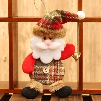 Vianočné Zavesiť Dekorácie Vianočné Snehuliak Stromu Visí Ozdoby Dar Santa Claus Elk Sobov Hračku Zavesiť Dekorácie m