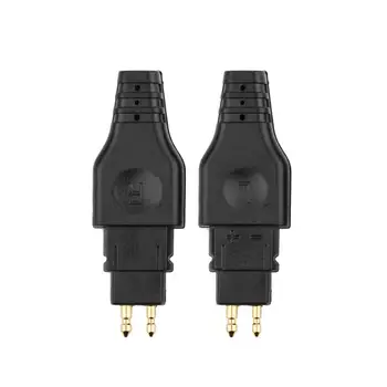 2ks Náhradných Mini Slúchadlá Pin Kábel Audio Konektor pre HD580 HD600 HD650 HD25