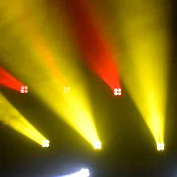 Super Beam LED Bee Oko RGBW 4x25W Pohyblivé Hlavy Dj Vrcholom Etapy Svetlá Pre Disco Club Show