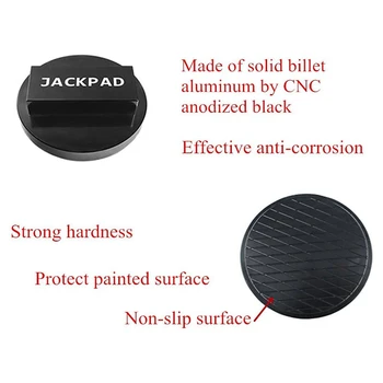 Čierne Gumové Jack Výťah Bod Pad Adaptér pre Bmw Mini E46 E90 Jack Pad Nástroj Šasi Jack Auto Styling Príslušenstvo