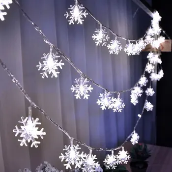 Vianočné Osvetlenie, Svetelné Reťazce Dekorácia Zvon LED Lampa Farebné 120 CM Rozprávkových Svetiel Domácej Strany Festival Dvore