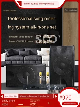 Smart home ktv audio set home karaoke karaoke stroj k pieseň jeden celý súbor obývacia izba network professional