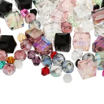 100ks Najrôznejších Crystal DIY Charms Vlasy Luk Korálky Plavidlá, Šperky, Takže Príslušenstvo
