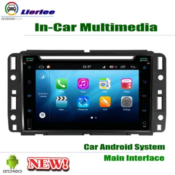 Auto Systém Android, Android 8 Jadro A53 Procesor, IPS LCD Displej Pre Chevrolet Suburban 2007~2012 Rádio, DVD Prehrávač, GPS Navi