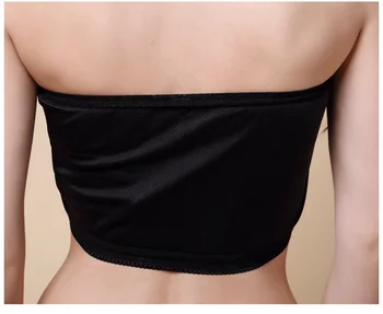 Letné nový štýl hodváb podprsenka žien anti chodiť spodnú bielizeň Hodváb obojstranné pletenie zabalené hrudníka 2521