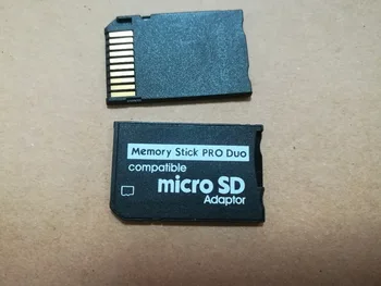 50pcs Adaptéra Pamäťovej Karty microSD/micro SDHC Adaptér Micro SD TF na Memory Stick MS Pro Duo, pre PSP Karty