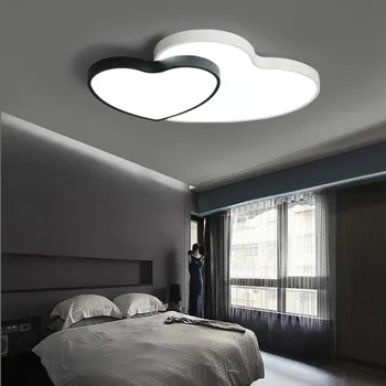 Srdce Tvar Svietidlá Led Spálňa Luster Lampy Svetlá Pre Dievčatá, Izba Spálňa Osvetlenie Moderného Dizajnu 110V Dom Svetla