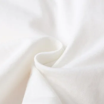 2 ks Batoľa, Dieťa Dievčatá Dlhý Rukáv Biele tričko Topy+Prekladané Obličkového Nohavice, Oblečenie Batoľa Dievča Oblečenie, Detský Oblečenie 0-5T 2020