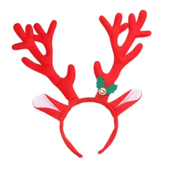 Vianočné Čelenky Santa Strom Elk Parohy Hlavový Most Dieťa Dospelých Pokrývku Hlavy Sobov Ozdoby, Vianočné Dekorácie, Doplnky Do Vlasov