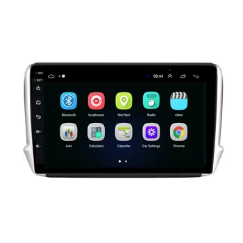 Android 10 10.1 Palcový Auto Multimediálny Prehrávač, GPS Navigáciu Stereo DVD Prehrávač Rádio pre 2012-2018 Peugeot 2008 208