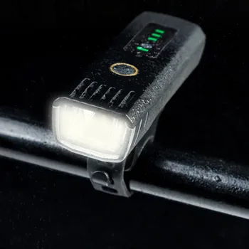Cyklistické Svetlo USB Nabíjateľné 4 Režime Horský Bicykel Svetlometu Vodotesný LED Noc Bicykli, Blesk, Príslušenstvo