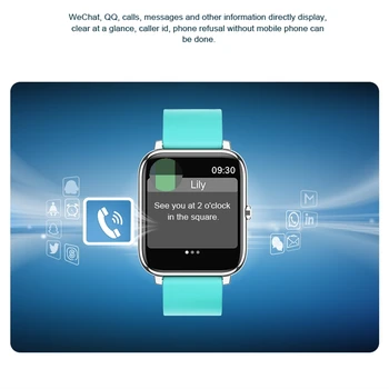 2021 Nové P2 Smart Hodinky Mužov A Ženy, Fitness Náramky Srdcového rytmu Spánku Monitorovanie Športové Inteligentné Sledovanie Smartwatch Android IOS