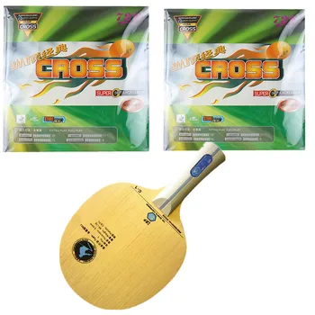 Pôvodné 729 C-1 C1 (C 1) stolný tenis čepeľ S Cross gumy stolný tenis rakety pure dreva raketové športy