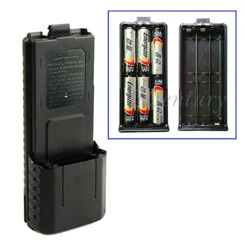XQF 2ks Batérie Prípade Pack Shell pre 3800mAh Baofeng CB Rádio UV 5R UV-5RE Plus UV-8HX Walkie Talkie Príslušenstvo
