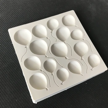 3D Balón Vzor pre potravinársky Silikón Mydlo Plesne Čokoládový Fondant Tortu Formy Cake Decoration Nástroje