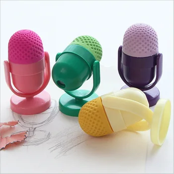 150PCS Kawaii mini roztomilý guma guma Tvorivé Mikrofón S Školské potreby Brúska Pre deti Darček