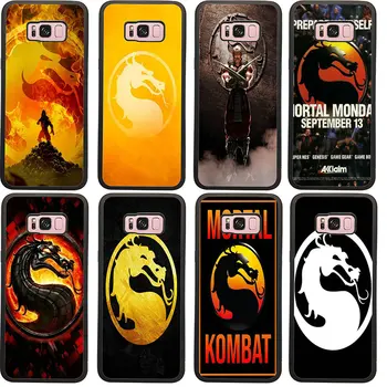 Mortal Kombat 11 Logo na Pevnom PC TPU Mobilný Telefón Prípadoch pre Samsung Galaxy S6 S7 S8 S9 S10 S20 Okraji Plus Lite Poznámka 8 9 10 20 Pro