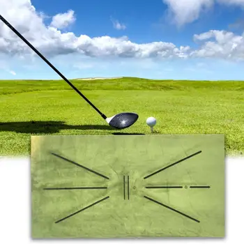 Prenosné Non-Slip Golf Tréningový Pad Odpaľovanie Mat Golfista Odbornej Praxe Pomoci Vankúš + Loptu Kombinácia Súbor Golf Športové Náradie