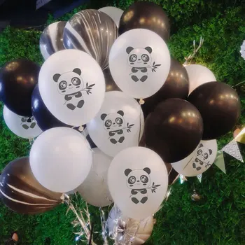 12inch Zvierat Panda Latexové Balóny Happy Birthday Dekorácie Anniversaire Hélium Ples Svadobné Balónikov Baby Sprcha Strana Dodávky