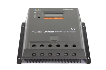60A PWM Solárny regulátor EPEVER VS6048BN 60amps 48V 36V batérie, nabíjačky auto práce Wifi box a MT50 Meter USB kábel PC pripojenie