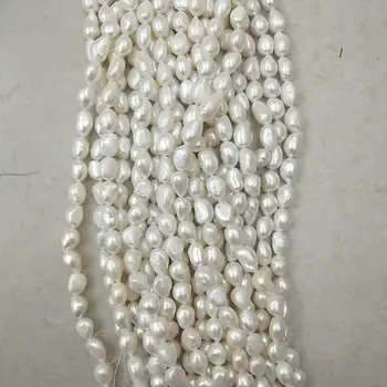 16-palcové pearl korálky v oblasti činnosti, Prírody sladkovodné voľné pearl s veľkým barokovým tvar, AAA.šírka 12-13 mm dĺžka 13-16 mm