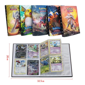 TAKARA TOMY Pokemon Karty 240pcs Držiteľ Album Collection Album Kniha Hrá Obchodovania Kartová Hra pre Deti Vianočné Darčeky