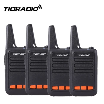 4pcs/set TIDRADIO Mini Walkie Talkie pre Deti TD-M9 UHF 400-480MHz 16 Kanálov s VOX Funkciu pre Deti Mini CB Rádio