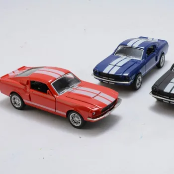 1:32 vysokej simulácia Zliatiny model auta ,model auta Ford Mustang hračky,2open dvere,diecast kovové hračky vozidiel,doprava zdarma