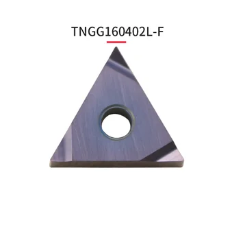 TNGG160404L-F cnc Karbidu Sústruženie Vložky TNGG160404R-F pravej a ľavej vložky pre nehrdzavejúcej ocele spracovanie