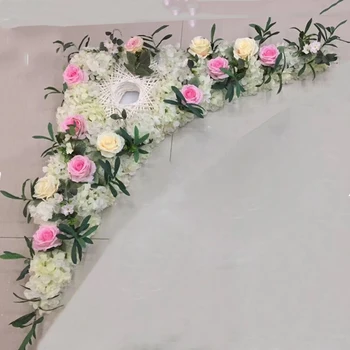 1.2 M Svadobné dekorácie nový umelý kvet riadok Kvet usporiadanie svadby hotel dekorácie photo studio photography 1set
