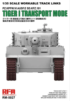 Raž Oblasti 5027 1/35 Funkčné Trate pre Tiger som Dopravy Tank Model Auta