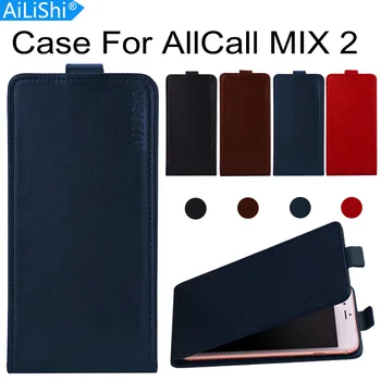 AiLiShi Factory Priamej! Prípad Pre AllCall MIX 2 Luxusné Flip PU Kožené puzdro Exkluzívny Špeciálny Kryt Telefónu Kože+Sledovania
