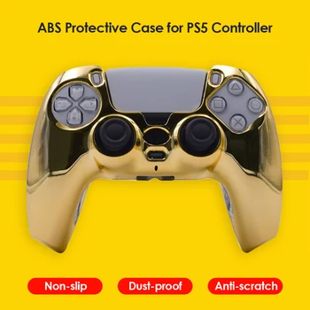Elektrolyticky pokrývajú Kryt pre DualSense Ochrany Prípade Shell pre PS5 Radič