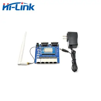 Doprava zadarmo Hi-Link UART zabudované wifi bezdrôtové MT7628 openwrt smerovač pre sieť ethernet modul RAM 128 m flash 32M priemyselné modul