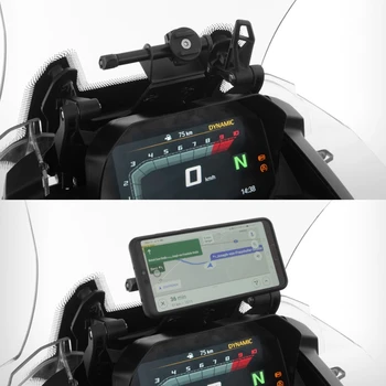 Motocykel Telefón Pripojiť GPS Navigácie Telefón Držiak Držiak na čelné Sklo s nabíjaním Prípade Pre-BMW F850GS F750GS 2018-2020