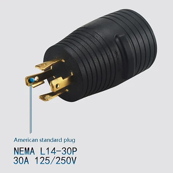NÁM Nema L14-30P 14-50R American Standard Konverzie Plug High-Power American Standard Adaptér-Plug NÁS